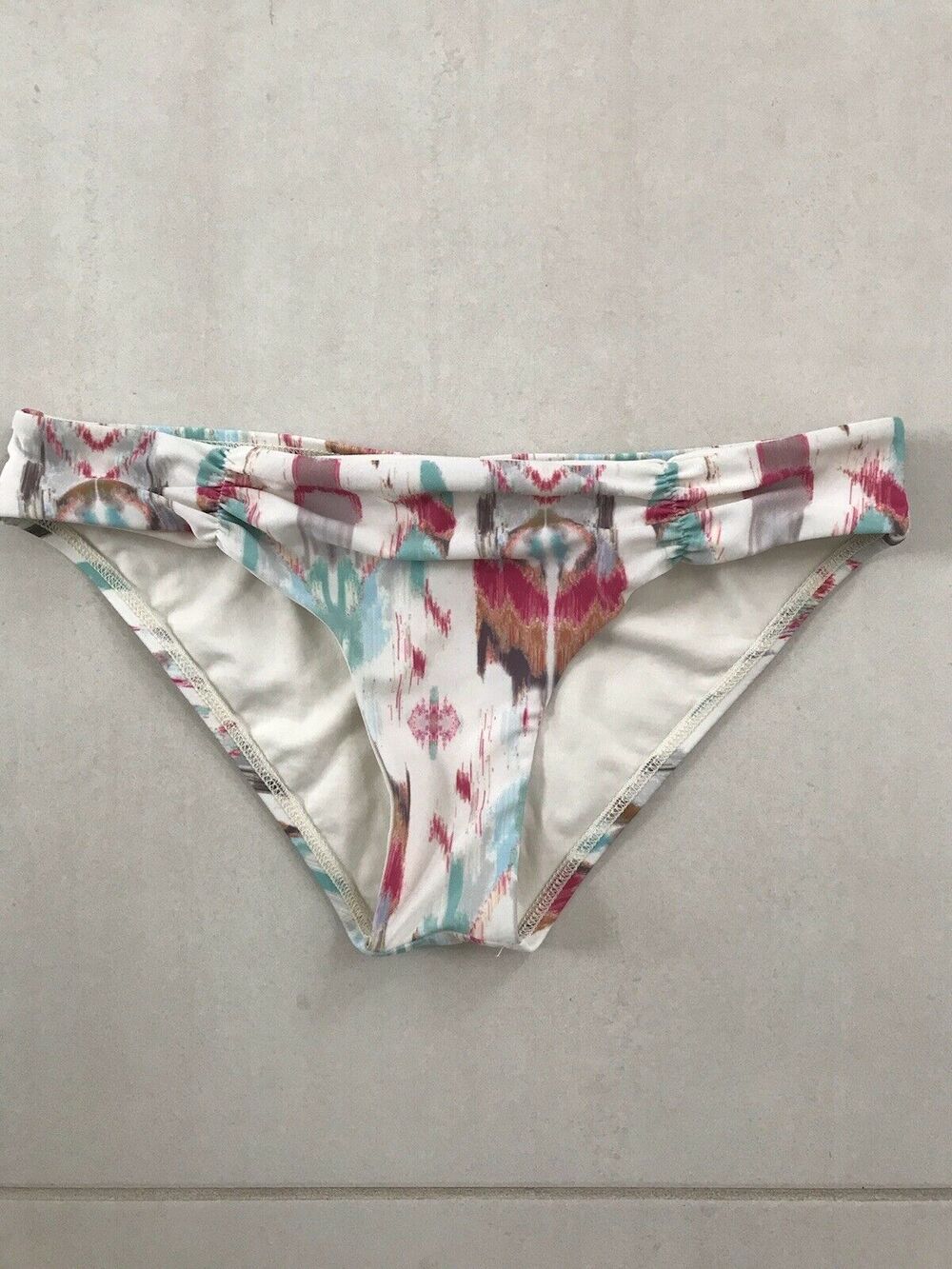 L Space by Monica Wise Swim‎ Multicolor Print Bikini Bottom Swimsuit
